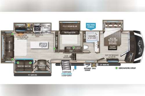 2023 Grand Design Solitude 378MBS in breaux bridge LA