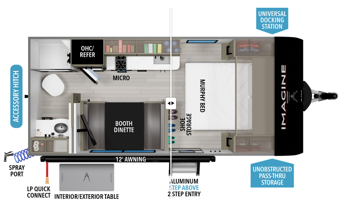 2026 Grand Design Imagine AIM 15RBA in defuniak springs FL