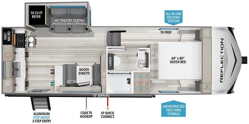 2026 Grand Design Reflection 100 Series 22RK in calera AL