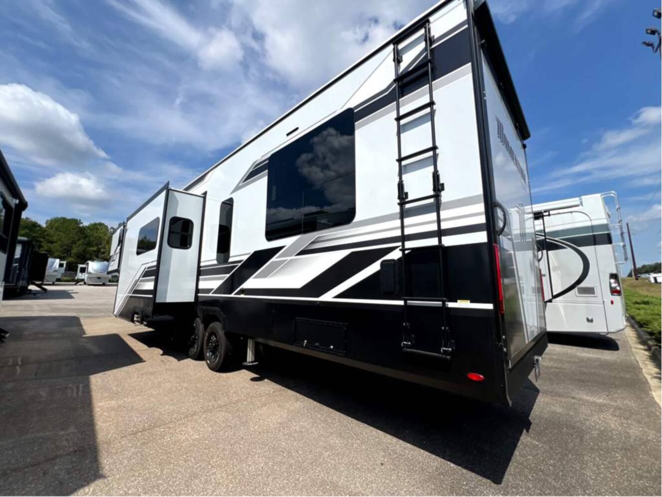 A photo of this 2026 Grand Design Momentum M-Class 395MS