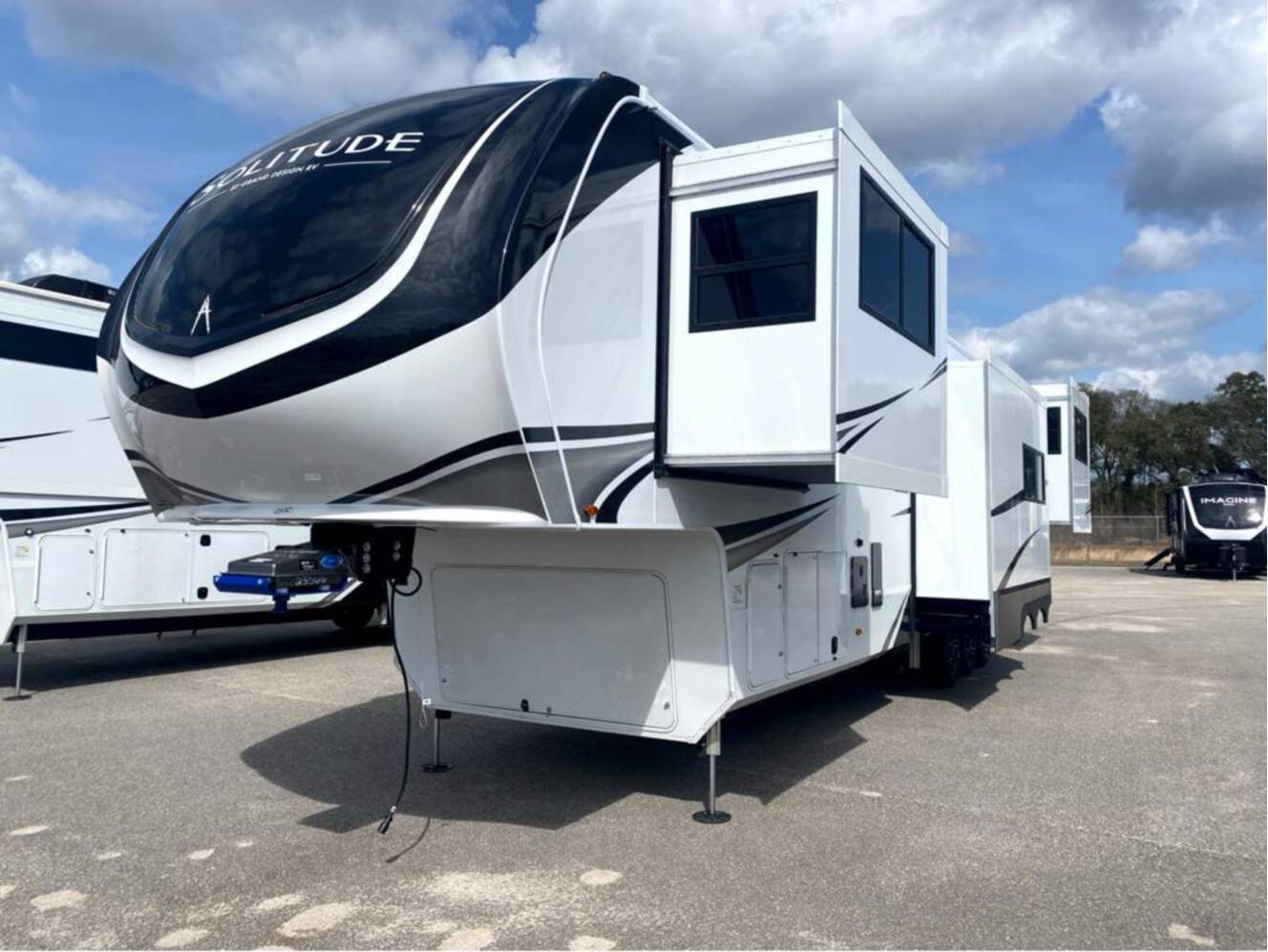 A photo of this 2026 Grand Design Solitude 414LJMJ