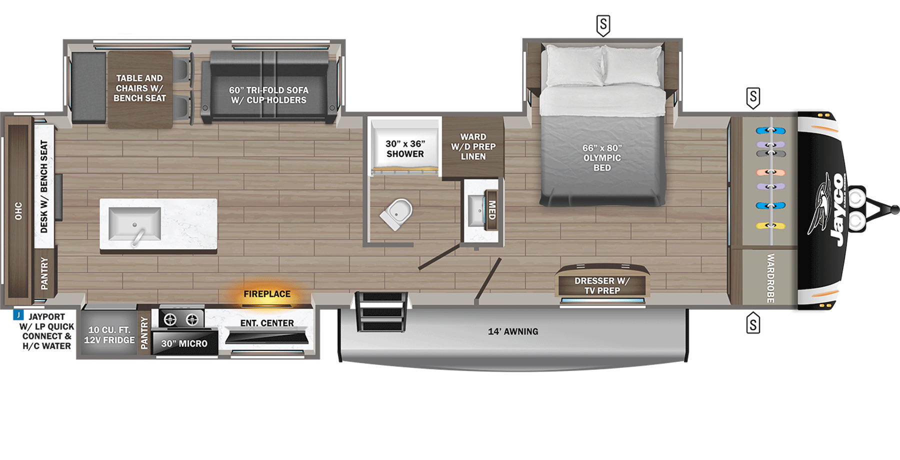 2026 Jayco Eagle HT 320MKTS in belden MS
