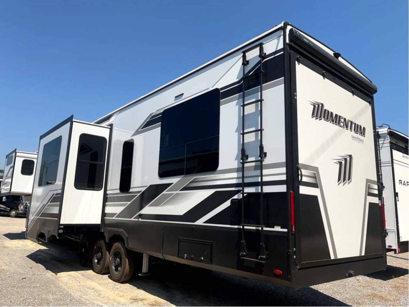 A photo of this 2026 Grand Design Momentum M-Class 414M