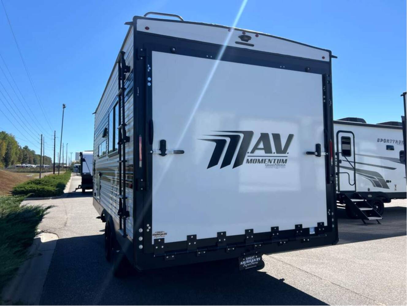 A photo of this 2026 Grand Design Momentum MAV 17MAV