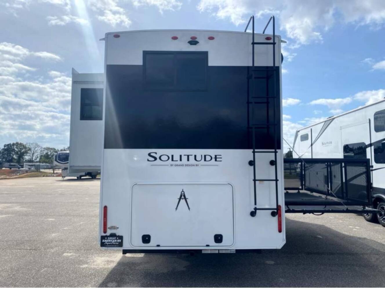 A photo of this 2026 Grand Design Solitude 414LJMJ