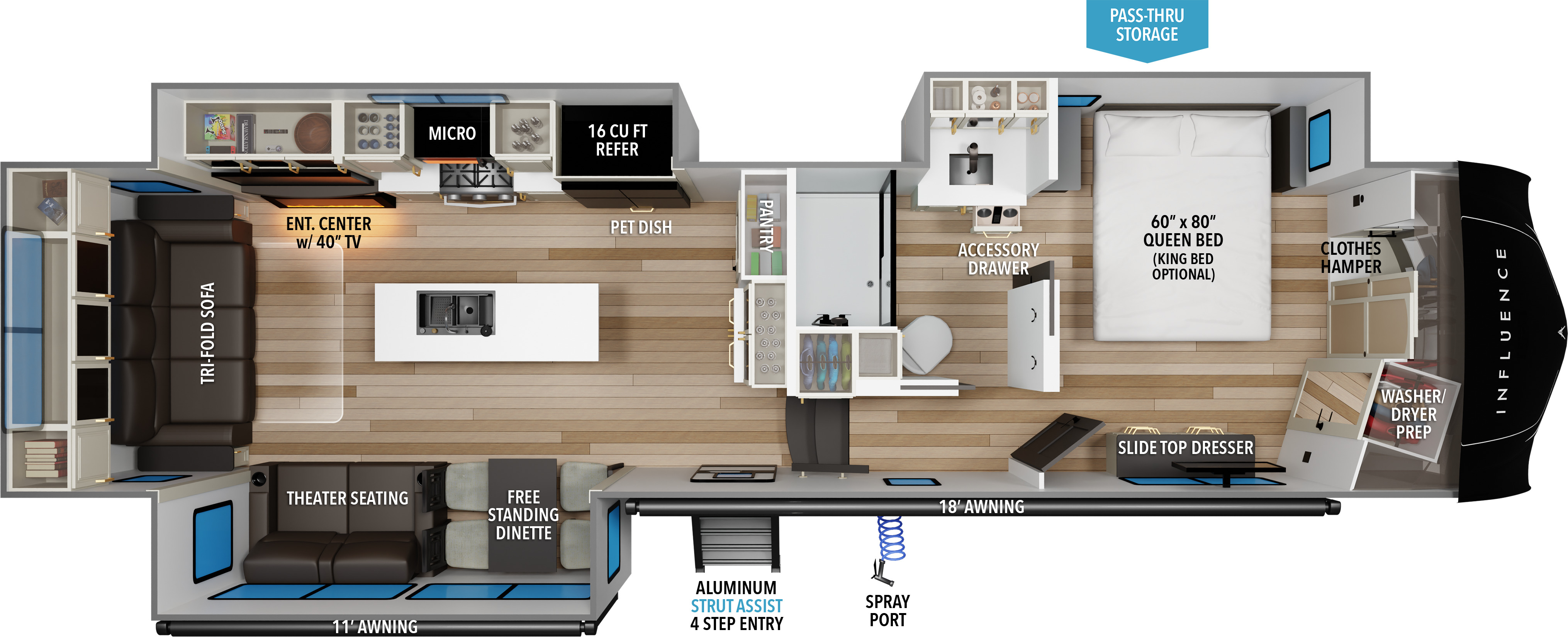 2026 Grand Design Influence 3503GK in defuniak springs FL