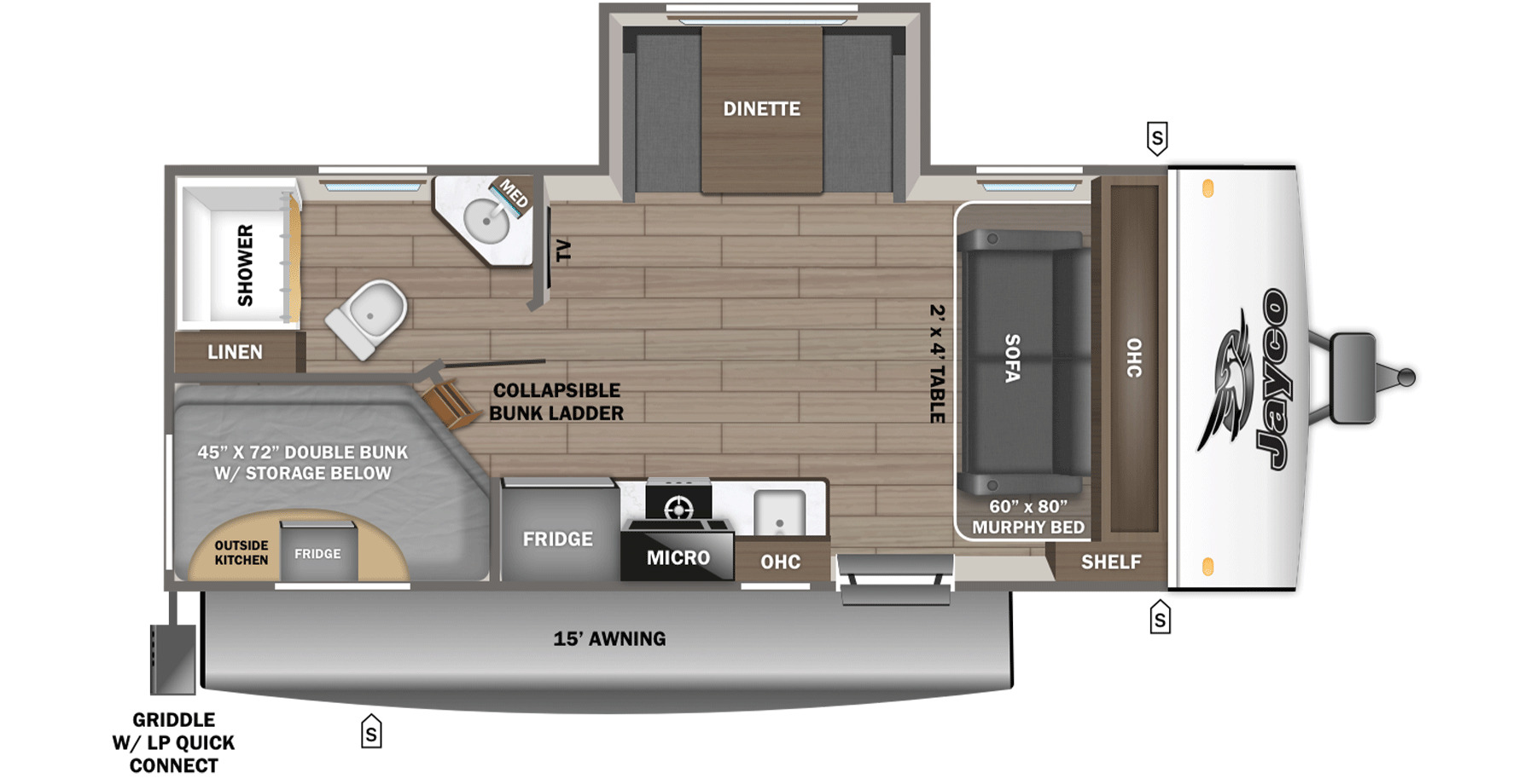 2026 Jayco Jay Feather Air 19MBS in breaux bridge LA