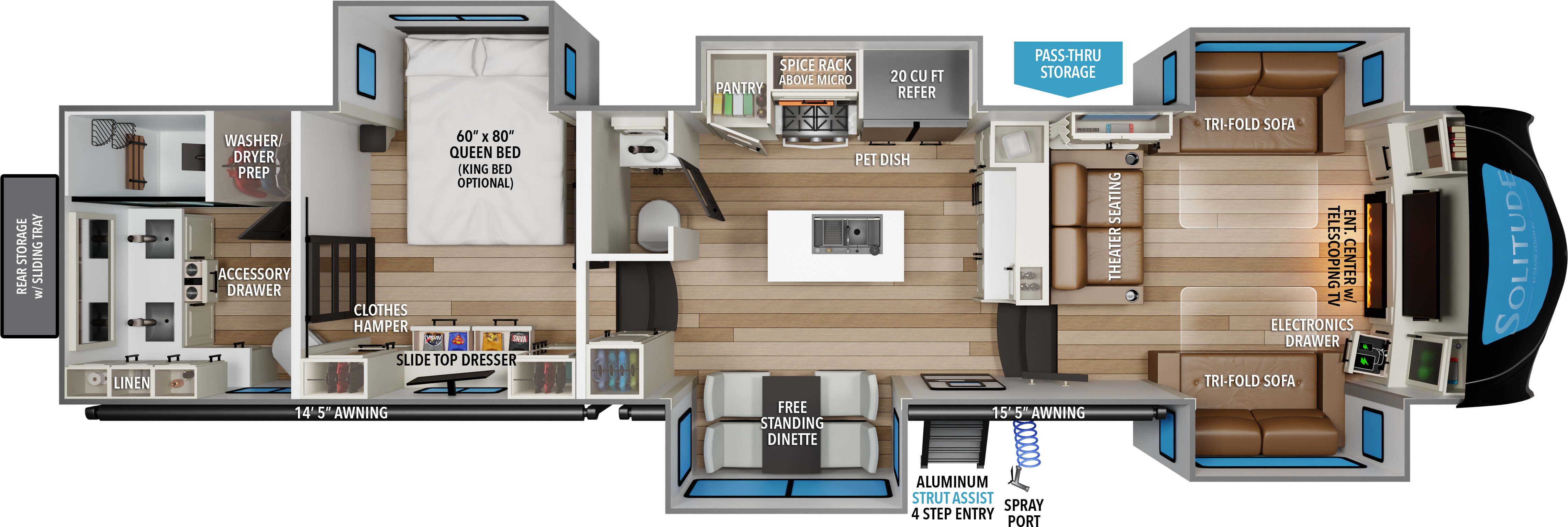 2026 Grand Design Solitude 380FL in defuniak springs FL