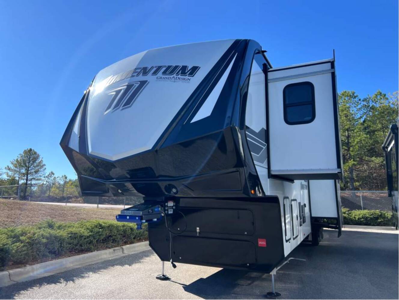 A photo of this 2026 Grand Design Momentum 395MT