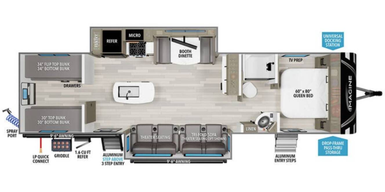 A photo of this 2026 Grand Design Imagine 3210BH
