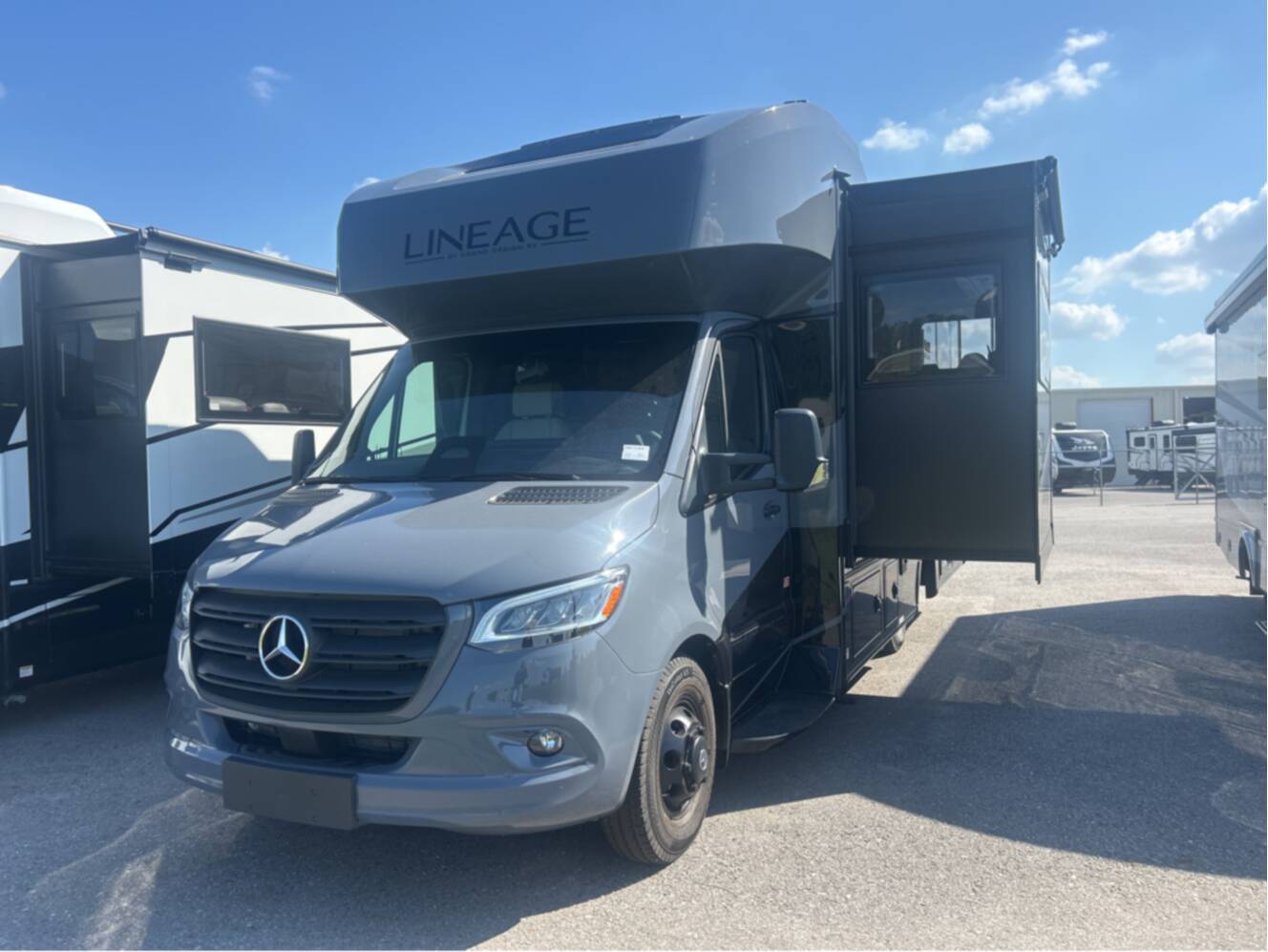 A photo of this 2026 Grand Design Lineage Series M 25TK