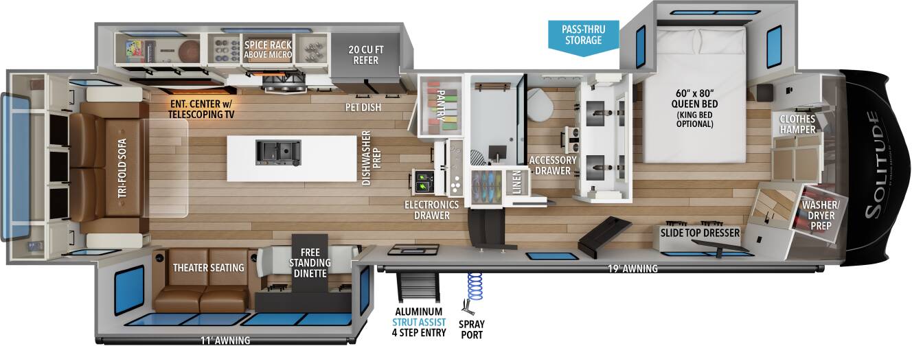 A photo of this 2026 Grand Design Solitude 370DV