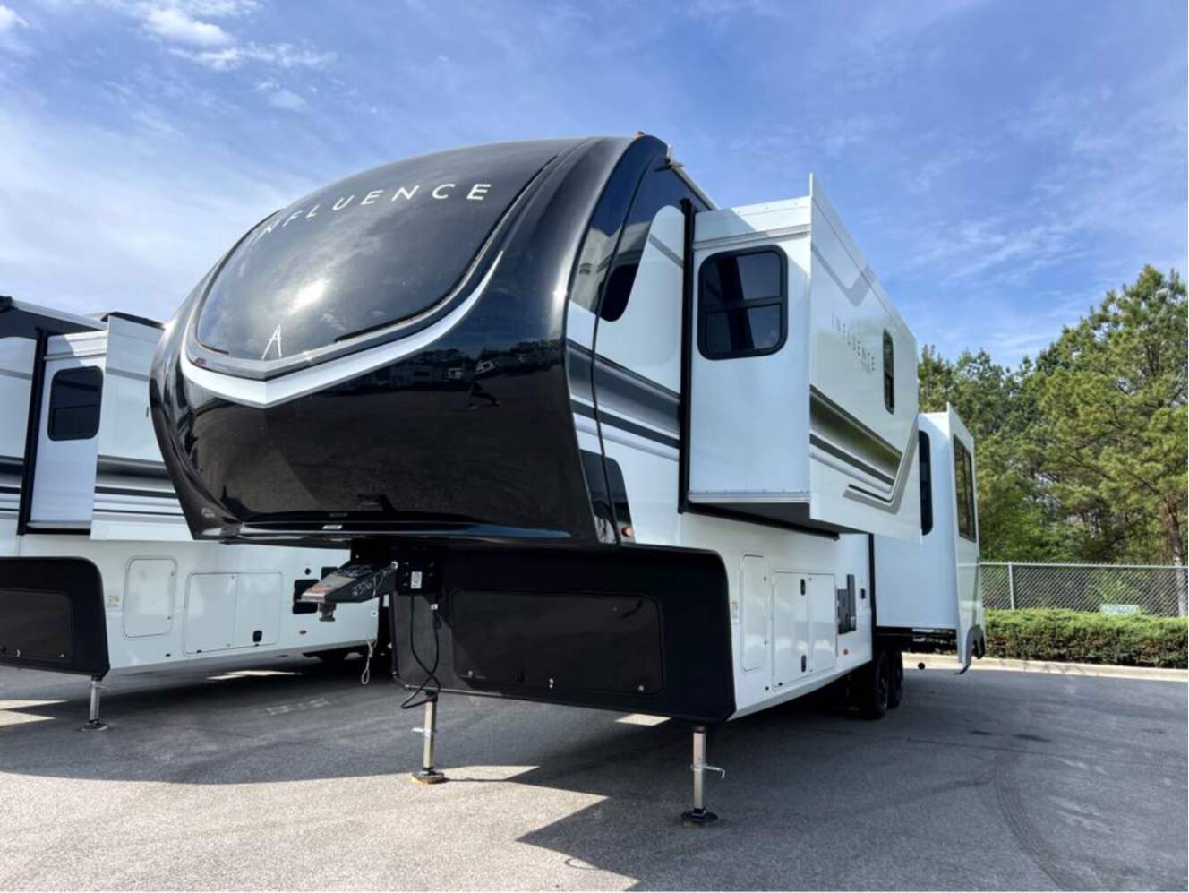 A photo of this 2026 Grand Design Influence 3203GK