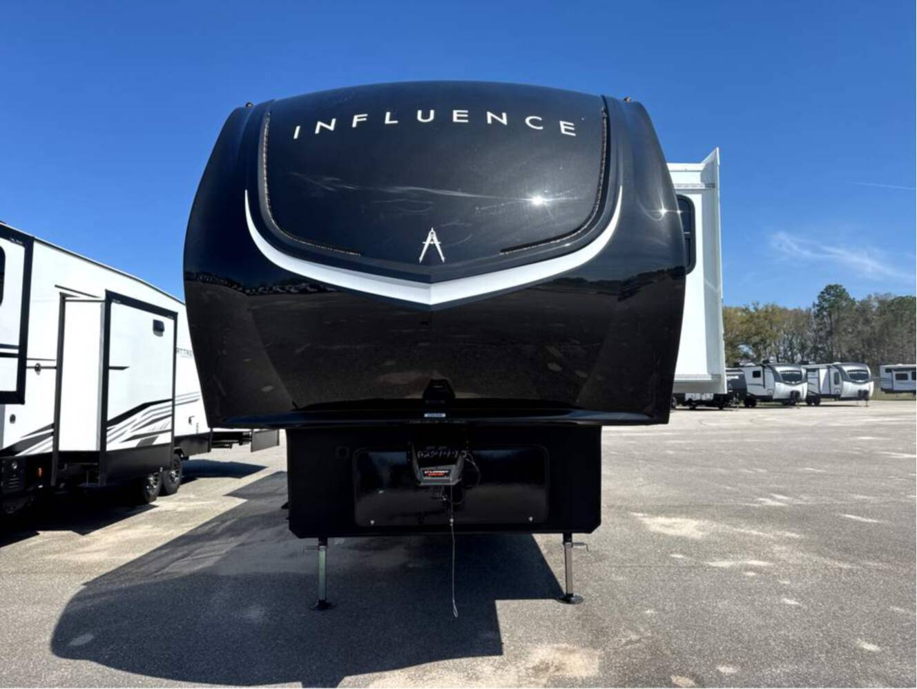 A photo of this 2026 Grand Design Influence 3203GK