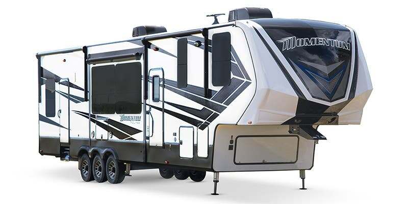 2019 Grand Design Momentum M-Class 328M Travel Trailer Toy Hauler RV