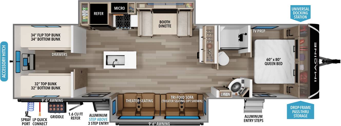 A photo of this 2026 Grand Design Imagine 3210BH