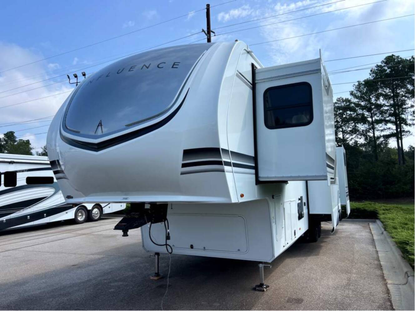 A photo of this 2026 Grand Design Influence 3704BH