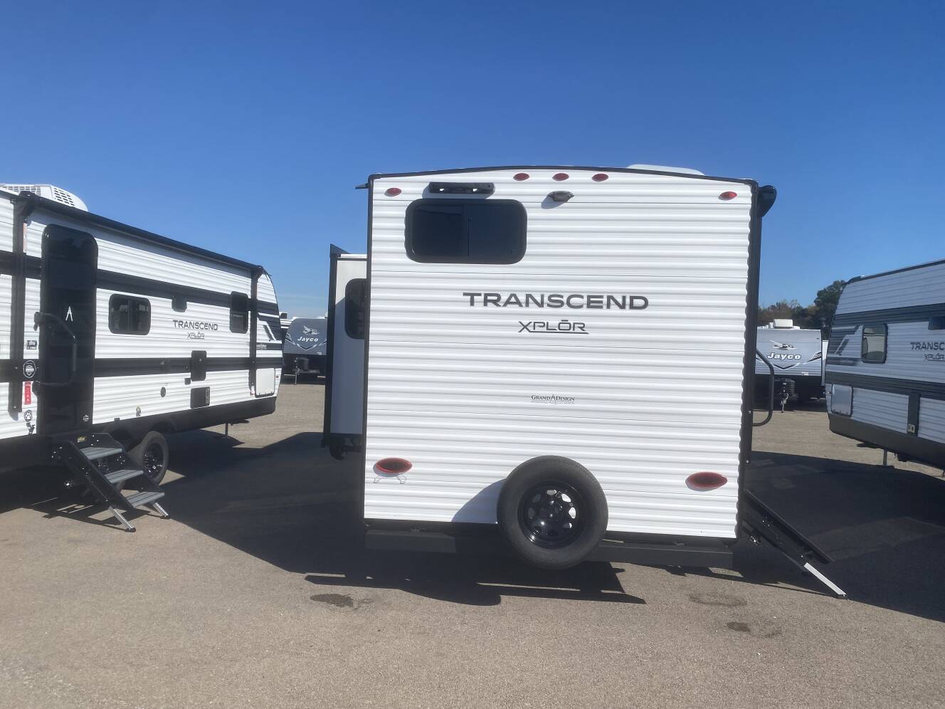 A photo of this 2026 Grand Design Transcend XPLOR 23BHX