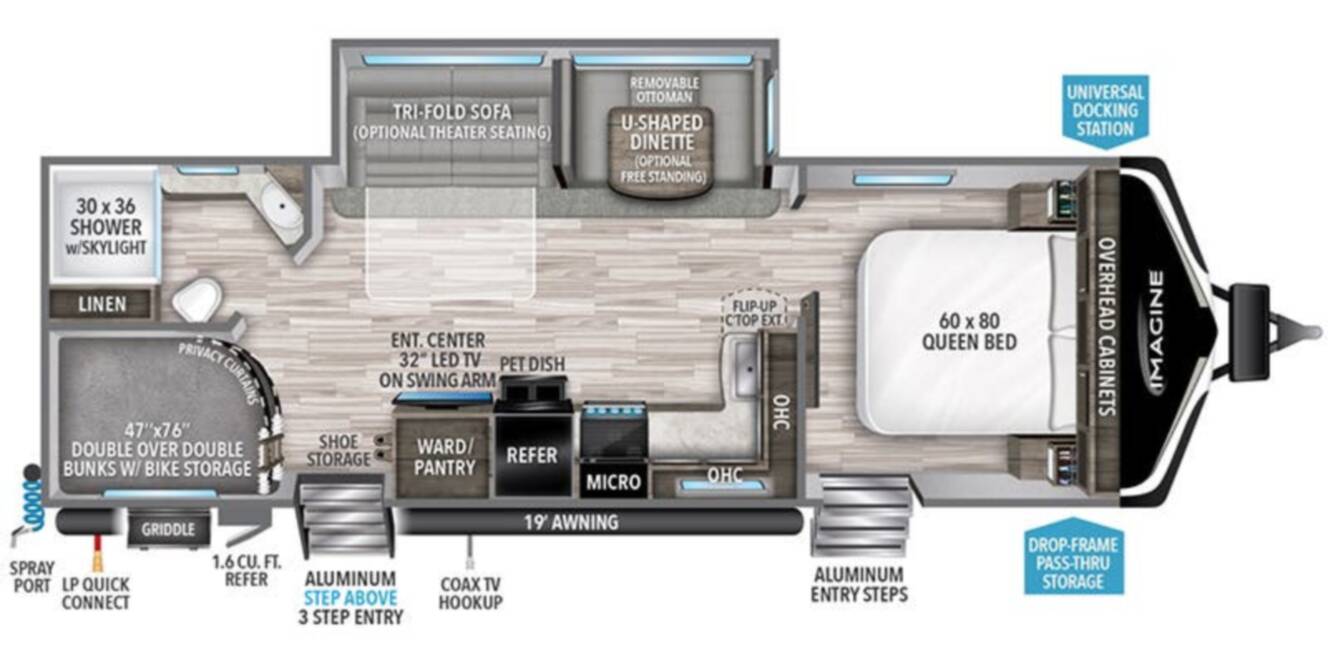 A photo of this 2023 Grand Design Imagine 2800BH