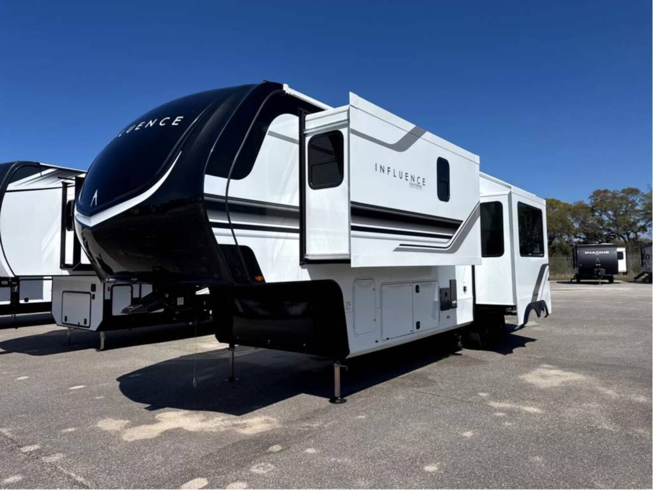 A photo of this 2026 Grand Design Influence 3203GK