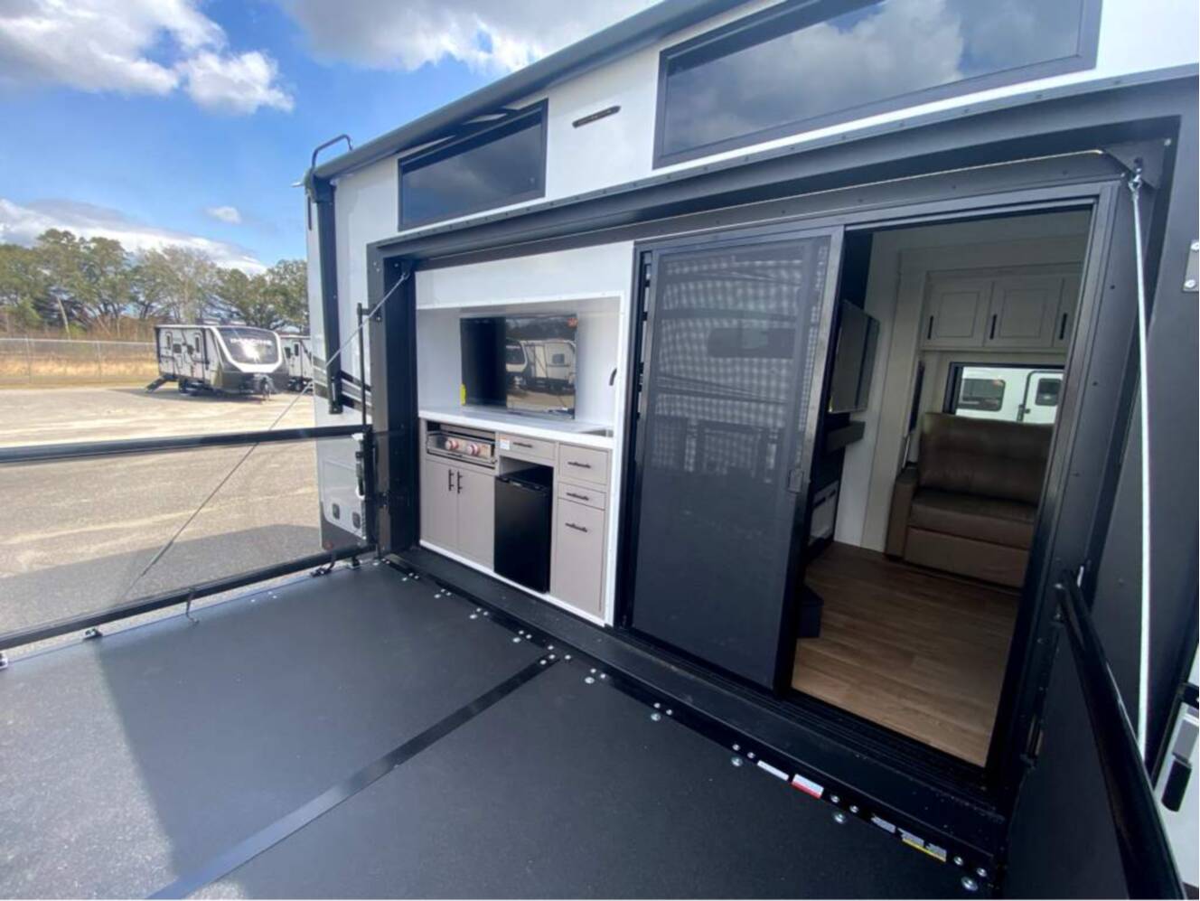 A photo of this 2026 Grand Design Solitude 414LJMJ