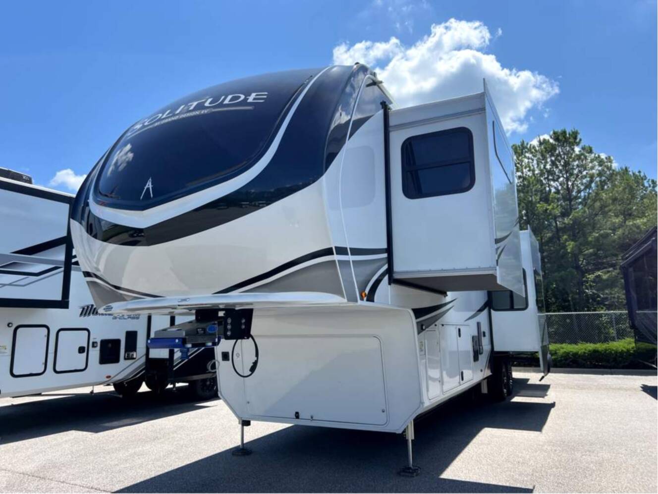 A photo of this 2026 Grand Design Solitude 390RK