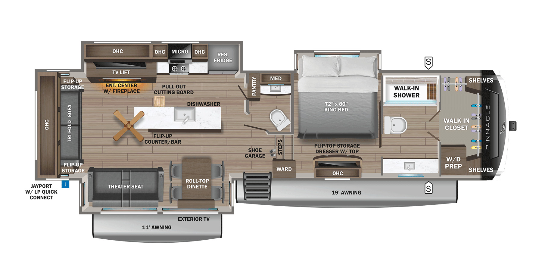 2026 Jayco Pinnacle 36FBTS in belden MS