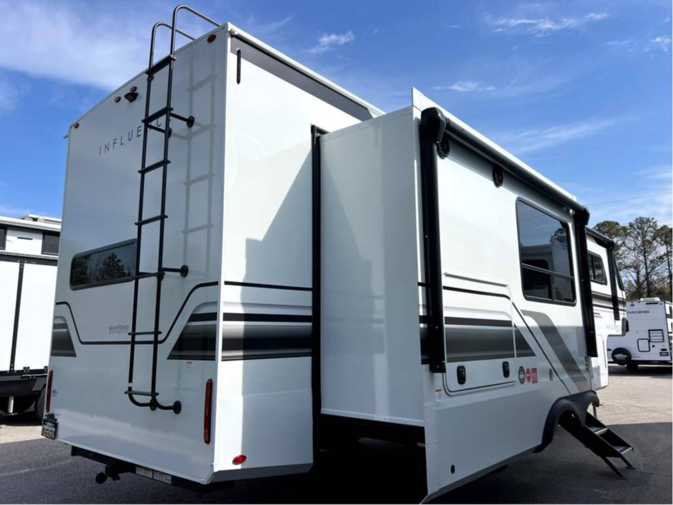 A photo of this 2026 Grand Design Influence 3203GK