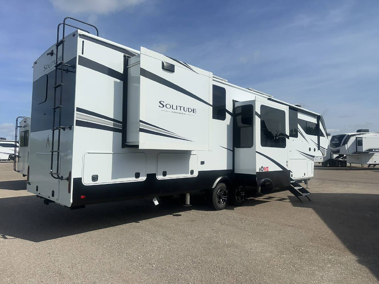 A photo of this 2026 Grand Design Solitude 390RK
