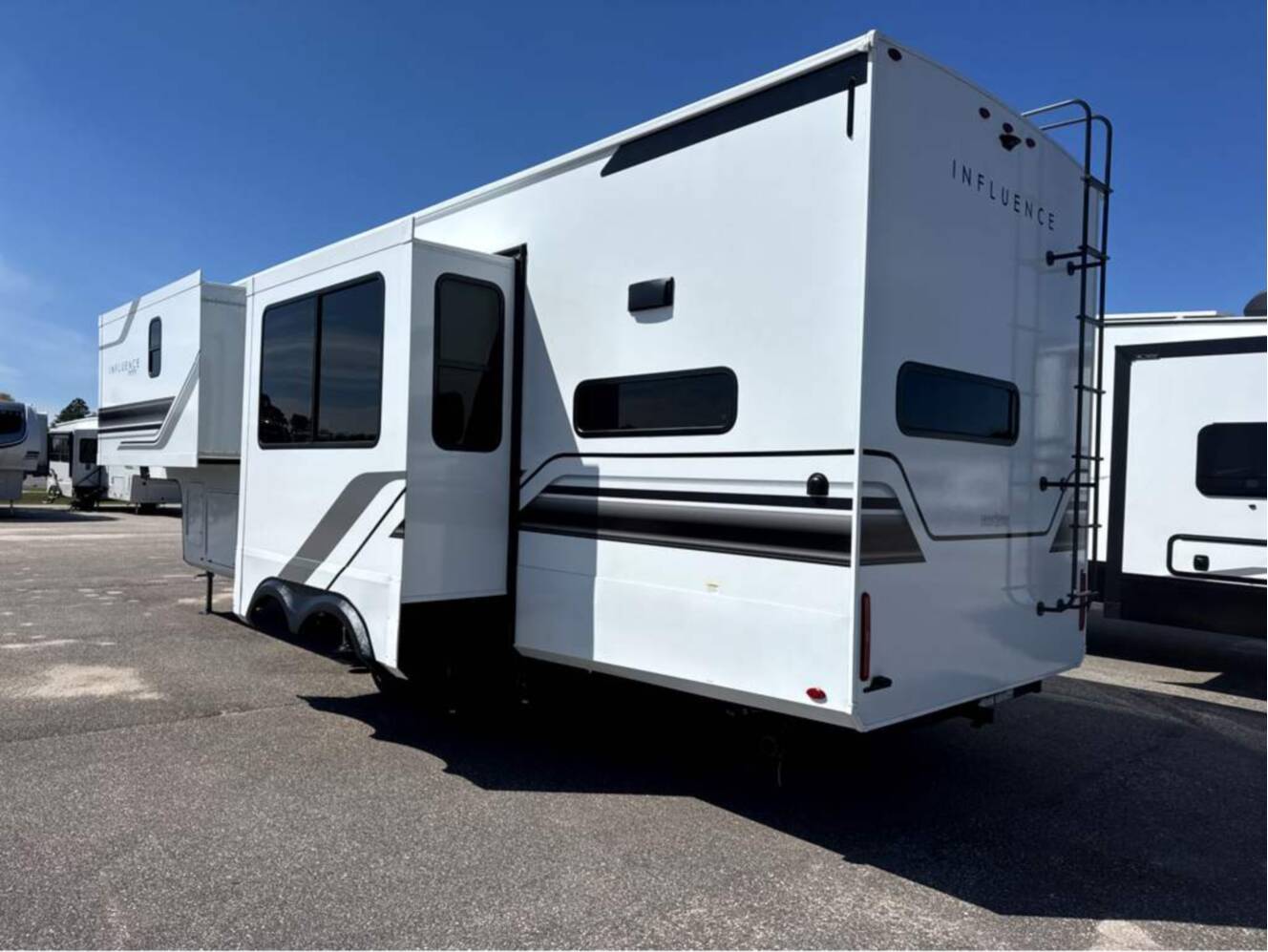 A photo of this 2026 Grand Design Influence 3203GK