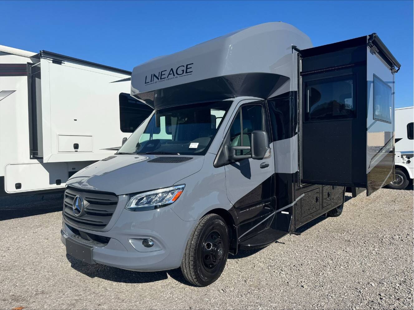 A photo of this 2026 Grand Design Lineage Series M 25TK