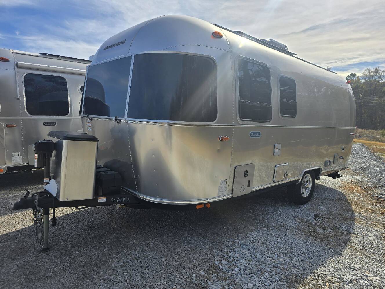 A photo of this 2026 Airstream Bambi 22FB