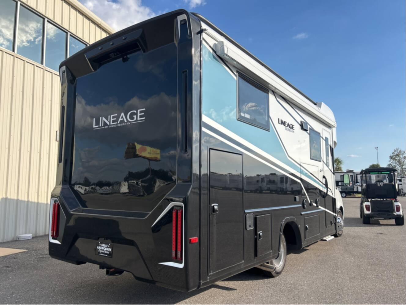 A photo of this 2026 Grand Design Lineage Series M 25TK