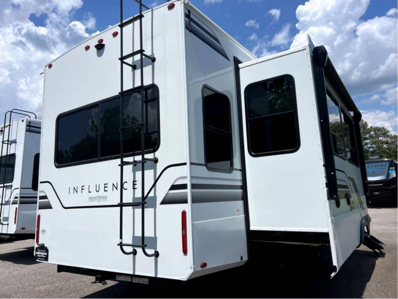 A photo of this 2026 Grand Design Influence 3503GK