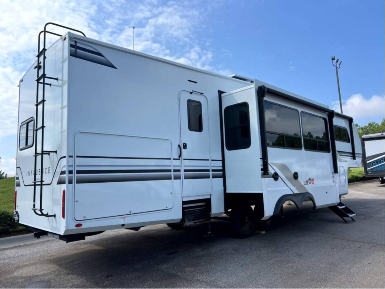 A photo of this 2026 Grand Design Influence 3704BH