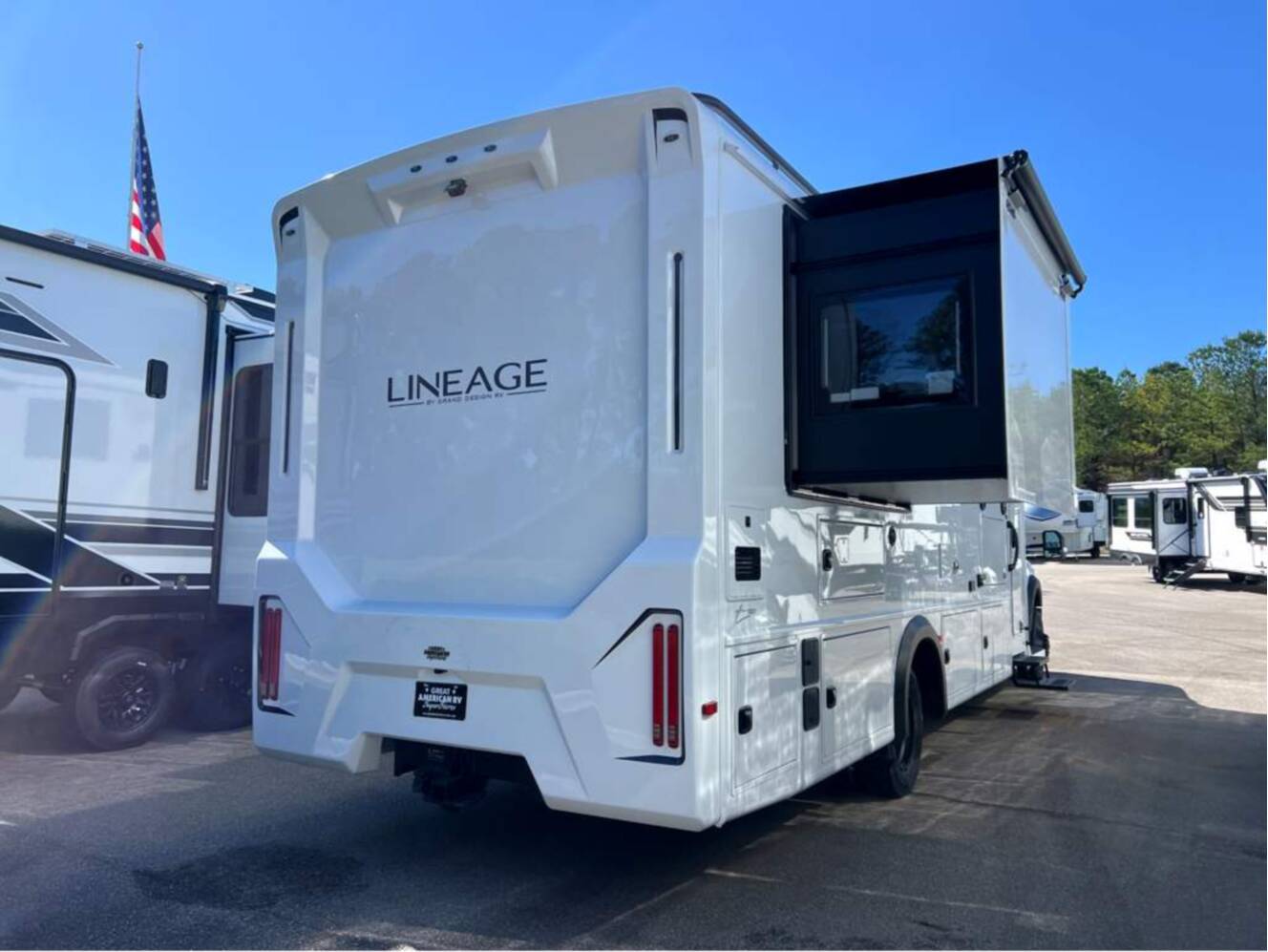 A photo of this 2026 Grand Design Lineage Series F 31ZW
