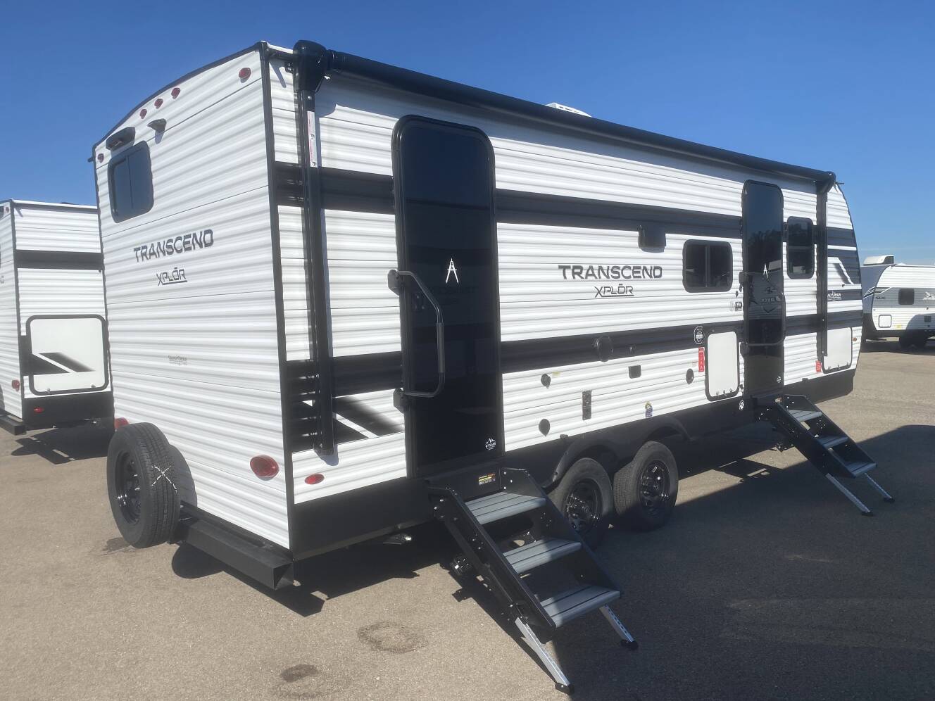 A photo of this 2026 Grand Design Transcend XPLOR 23BHX