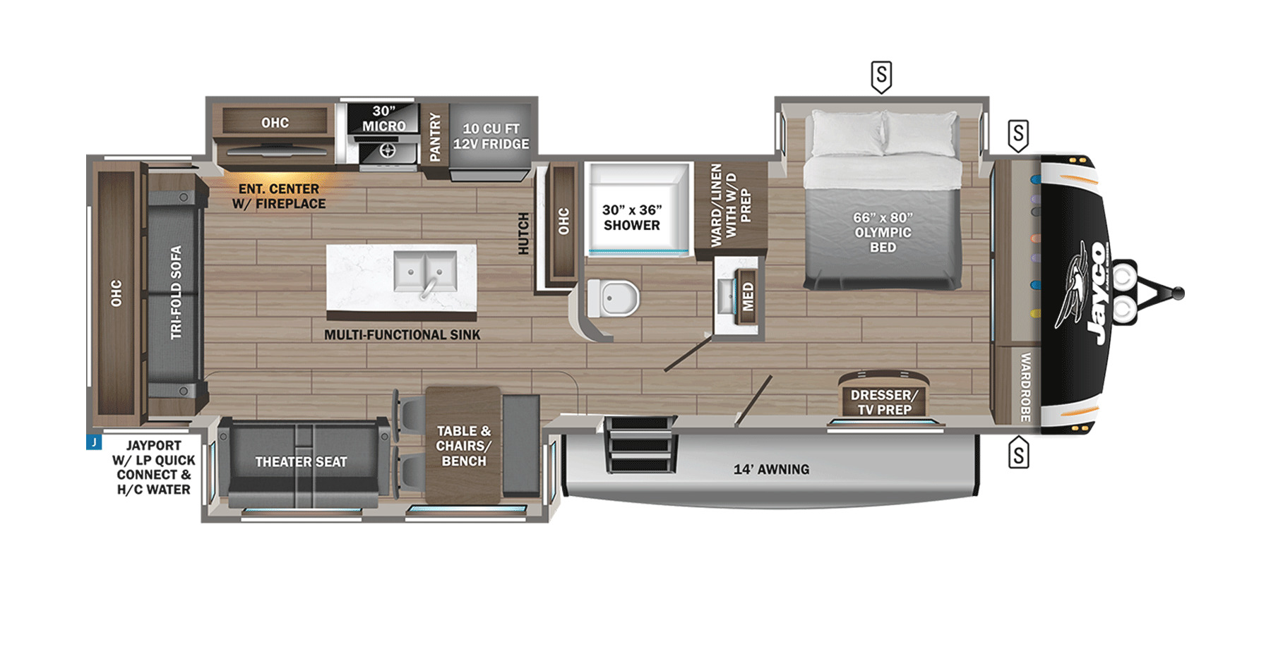 2026 Jayco Eagle HT 294CKBS in breaux bridge LA
