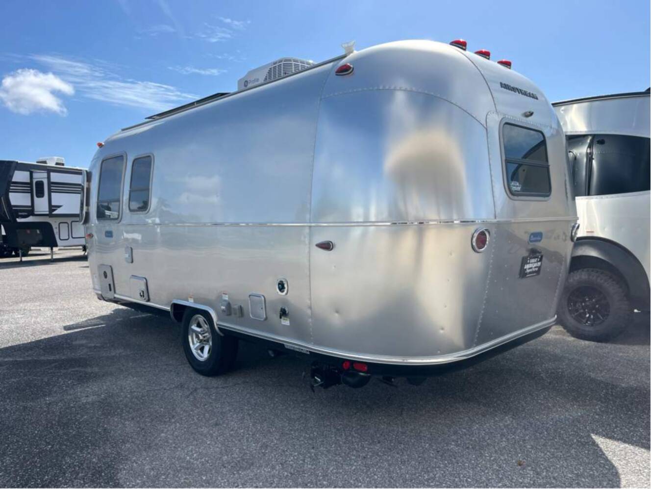 A photo of this 2026 Airstream Bambi 22FB