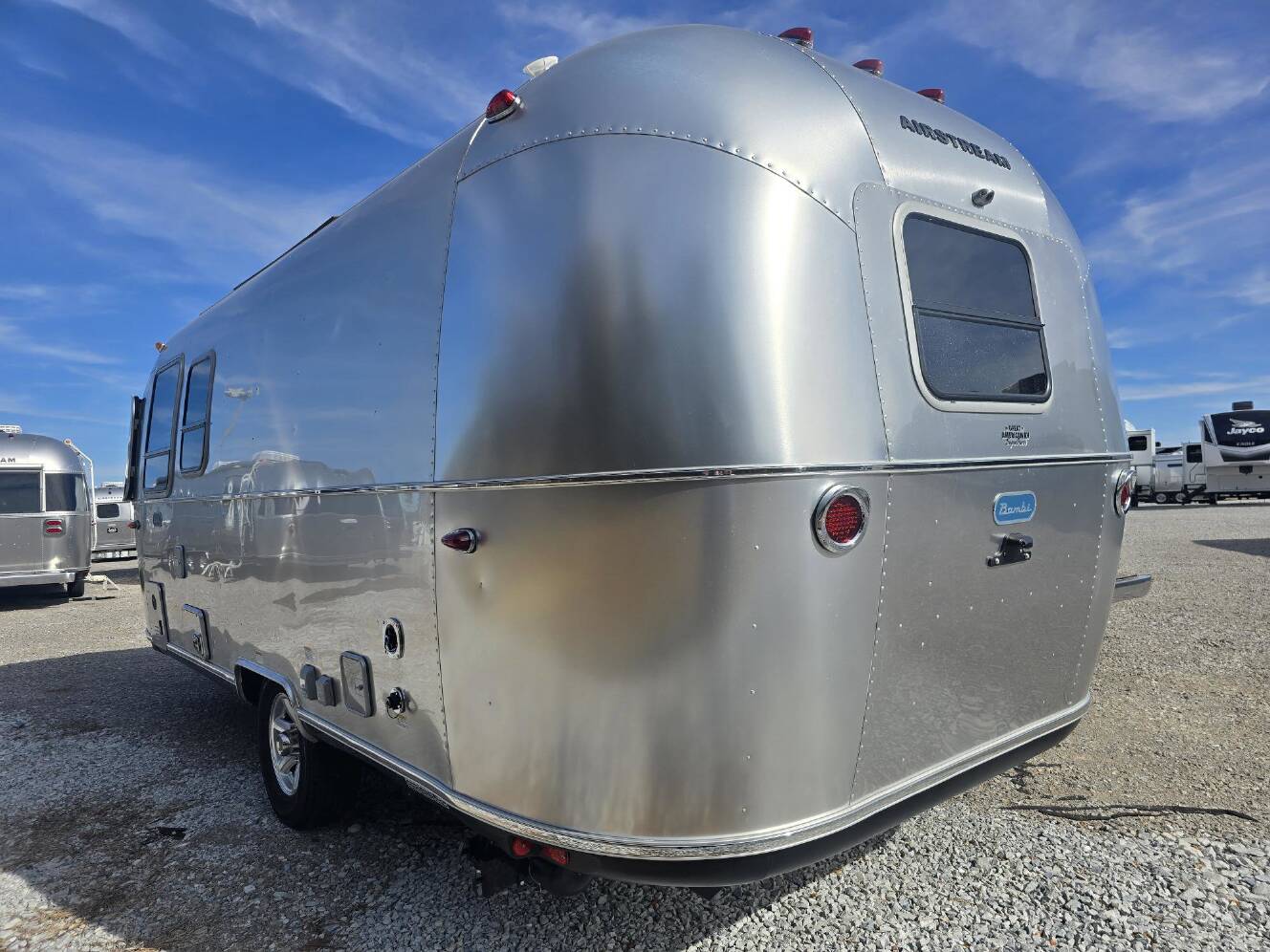 A photo of this 2026 Airstream Bambi 22FB