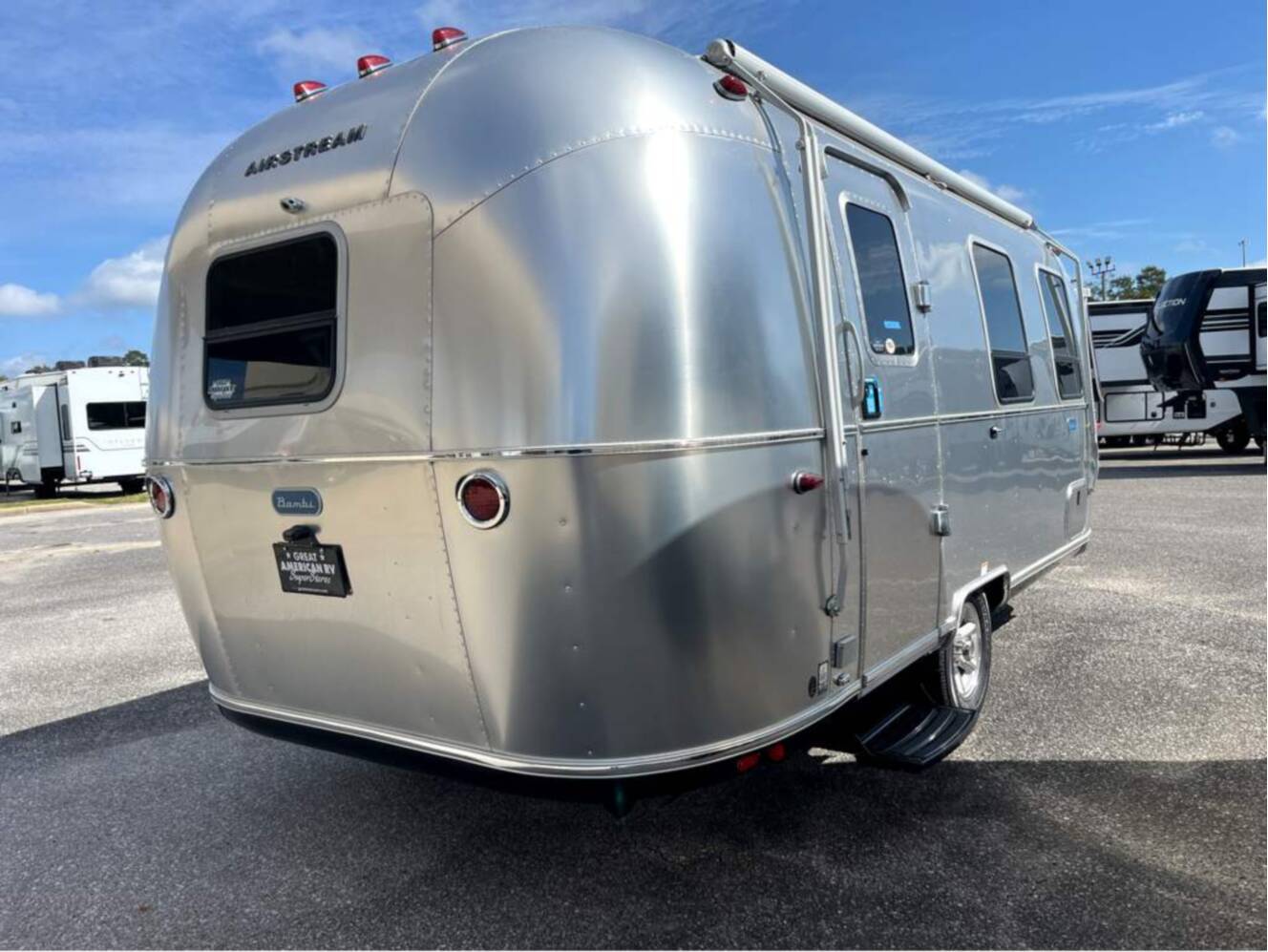 A photo of this 2026 Airstream Bambi 22FB