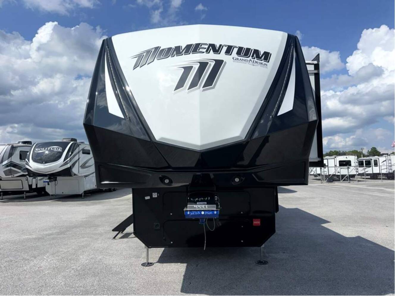 A photo of this 2026 Grand Design Momentum M-Class 392M