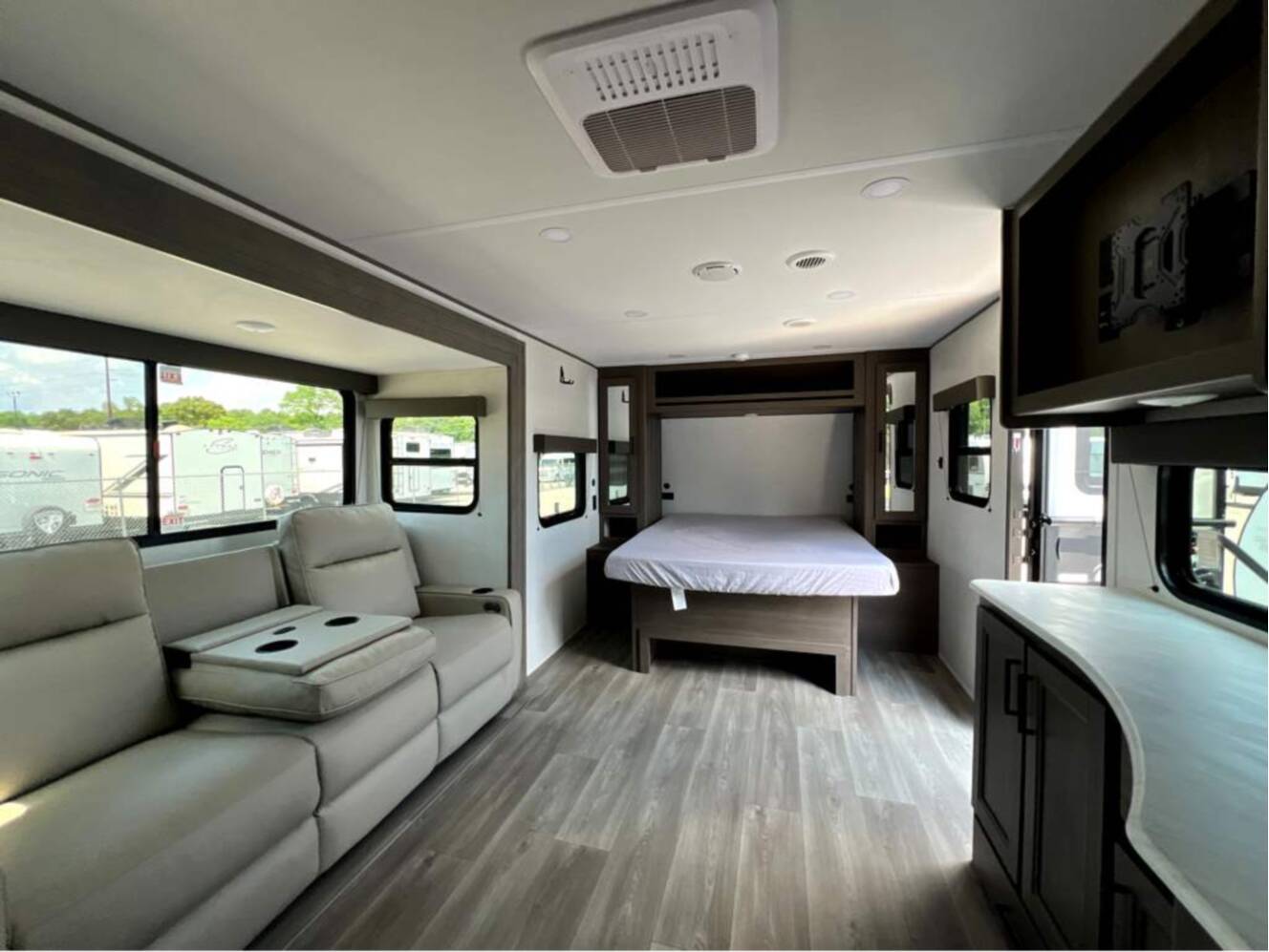 A photo of this 2026 Grand Design Transcend XPLOR 20MKX