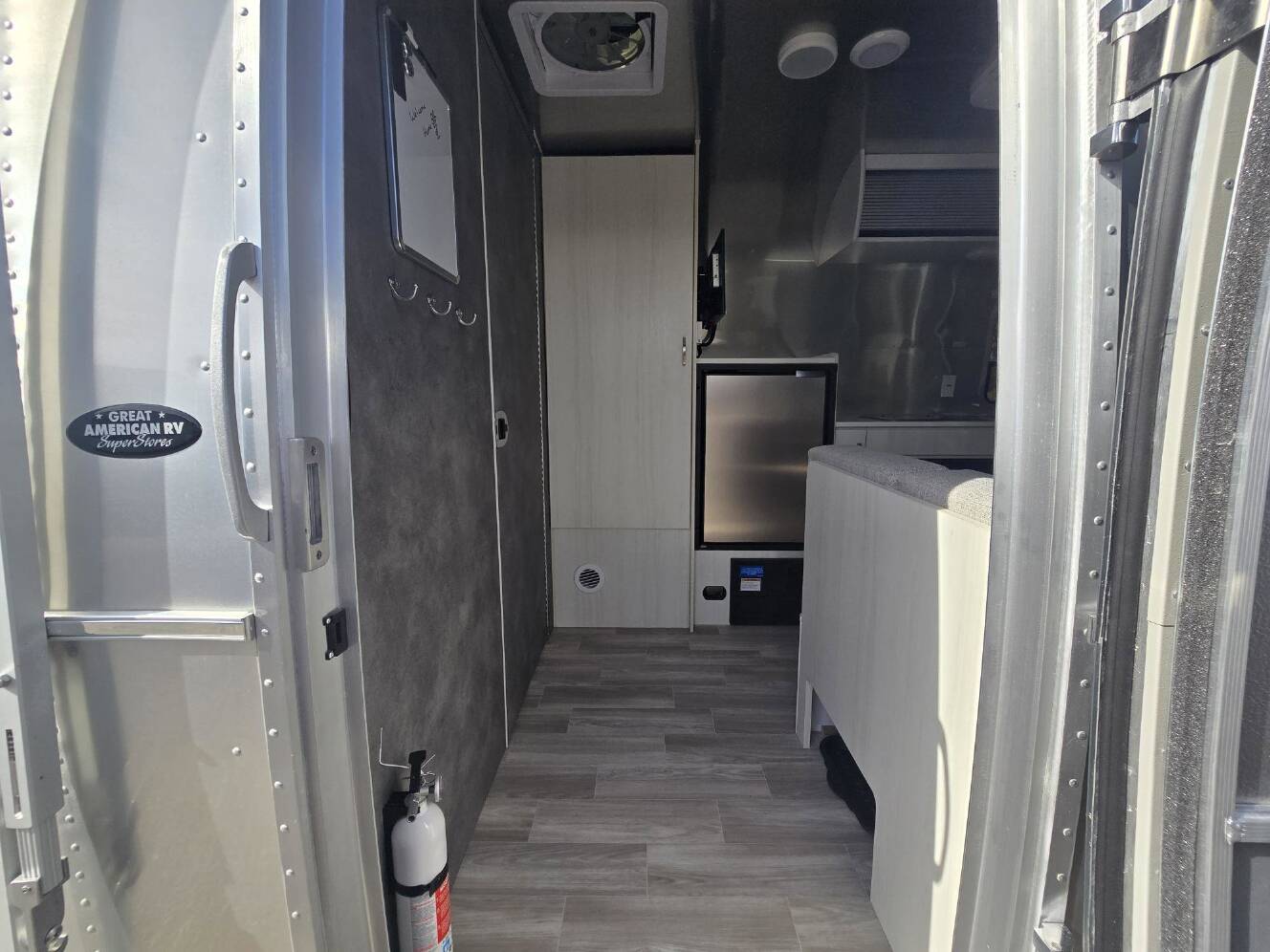 A photo of this 2026 Airstream Bambi 22FB