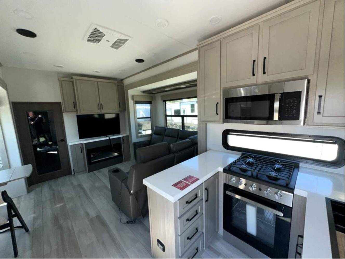 A photo of this 2026 Grand Design Momentum M-Class 414M