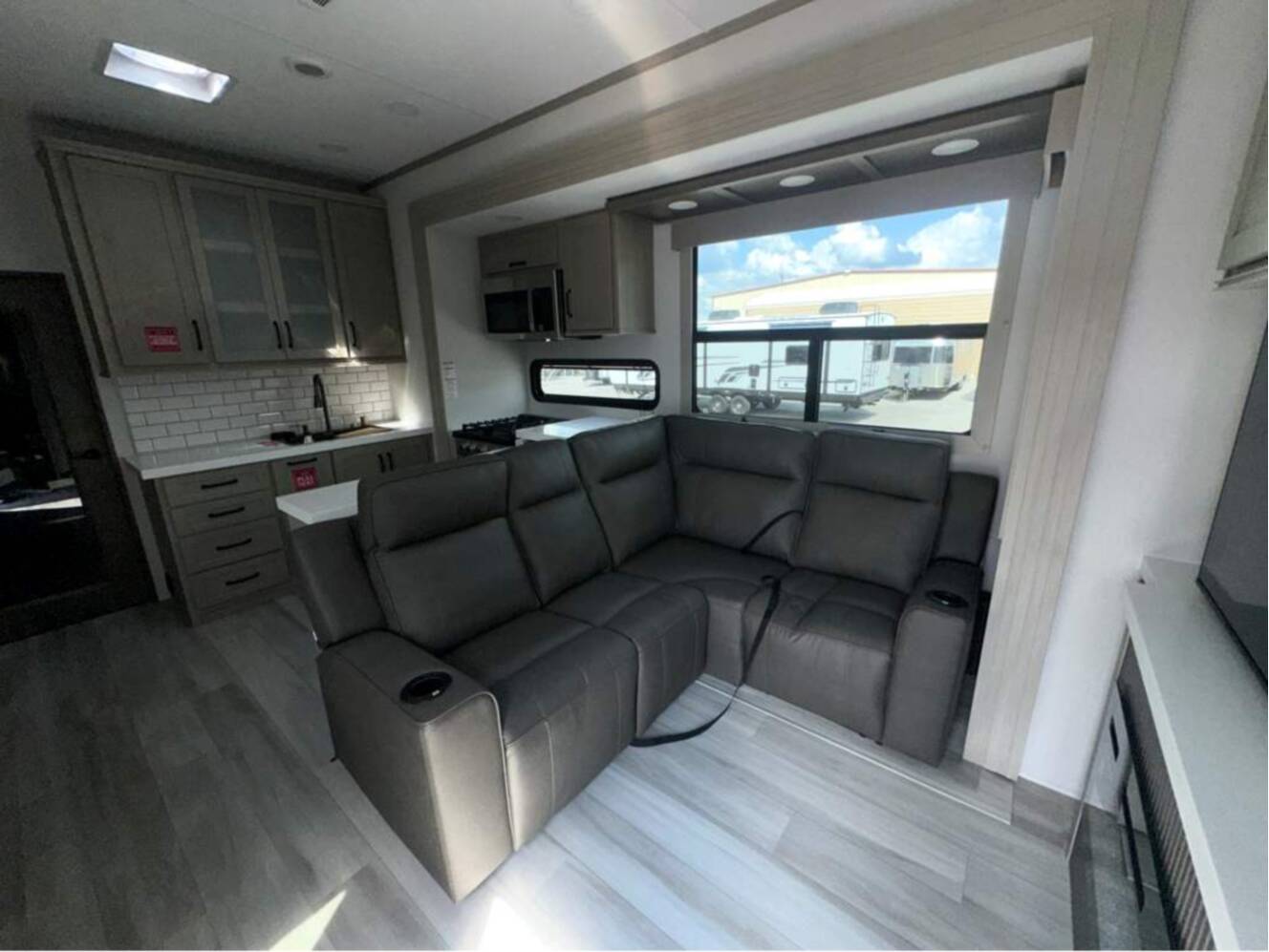 A photo of this 2026 Grand Design Momentum M-Class 392M