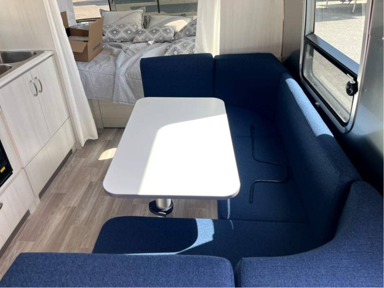 A photo of this 2026 Airstream Bambi 22FB