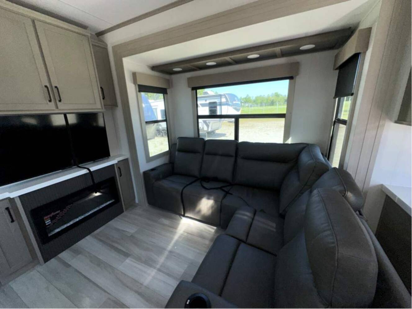 A photo of this 2026 Grand Design Momentum M-Class 414M