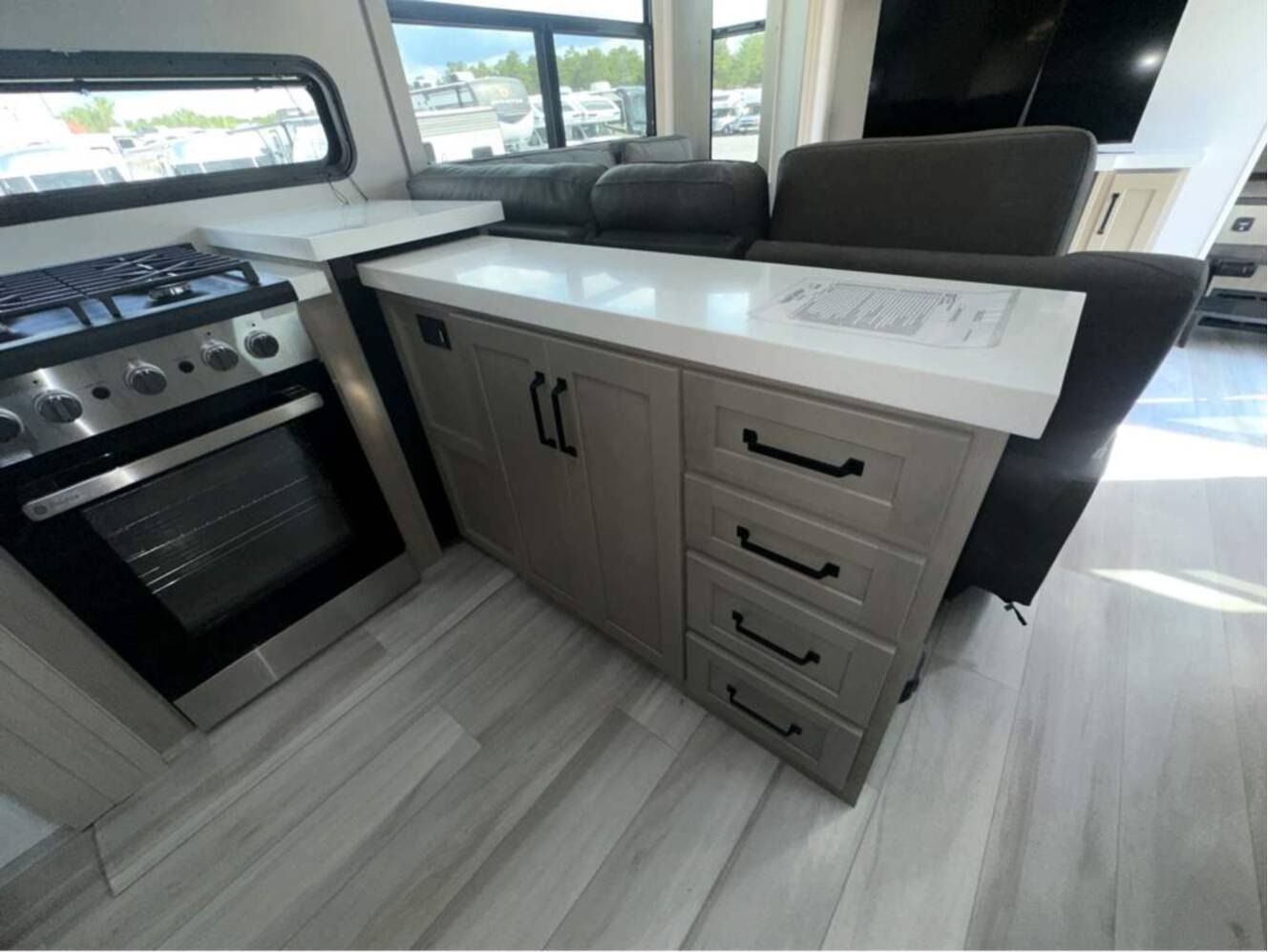 A photo of this 2026 Grand Design Momentum M-Class 392M