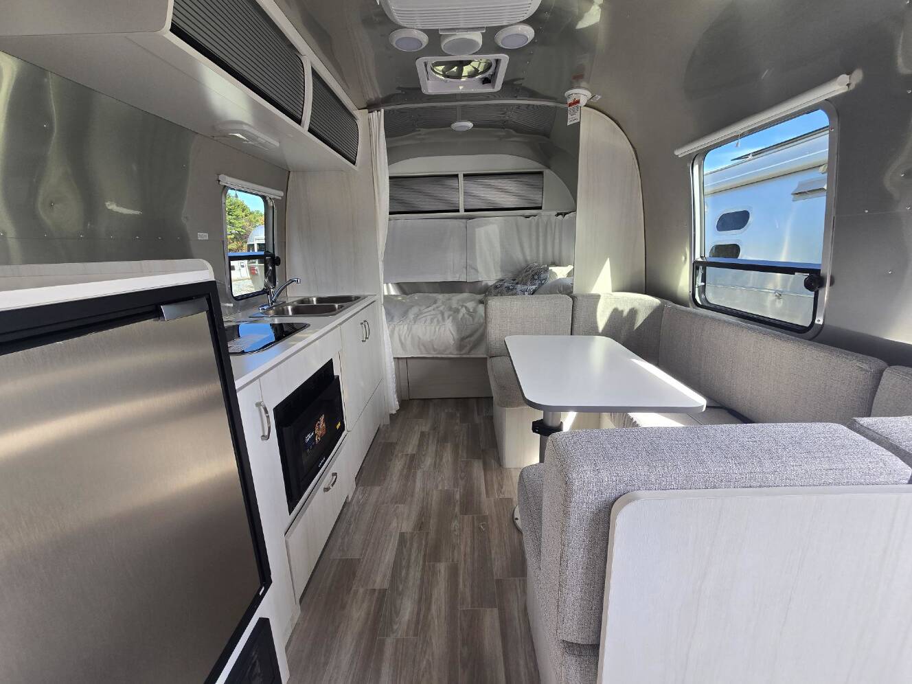 A photo of this 2026 Airstream Bambi 22FB